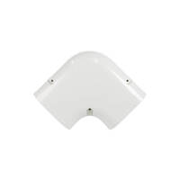 80mm Bend 90° Flat AC Duct Cover | Air Conditioning Duct | Asuka W80FE90
