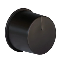 Hager WBAEDK-MB | Matt Black Dimmer Knob For WBMDUR | 1 Buy