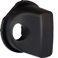 WBARK1-MB | Hager Accessory Rotary Knob MB | Matt Black Silhouette Product main image