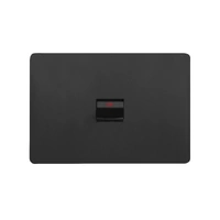 Hager Allure WBHCKSH1-MB | 40A Cooker Switch Double Pole | Matt Black