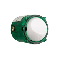 HAGER WBM10D | 10Amp Double Pole Switch Mech | Gloss White