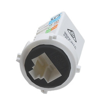Hager Silhouette WBMCAT6-MB | Cat 6 Mech | Matt Black