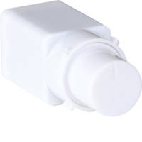 Hager Silhouette WBMD400U | Universal Roatary Dimmer Mech 250W Silhouette White