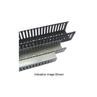 IPD WD2560 | PVC Cable Duct Open Slot With Lid 25mm x 60mm x 2m | Grey