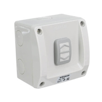 Clipsal WS226/20RG | Single Weatherproof Switch 20A 250v (IP56 Rated) M rating 100 WS226/20RG