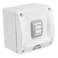 Clipsal WS226-RW | Weatherproof Switch 1 Pole 16 amp IP66 White