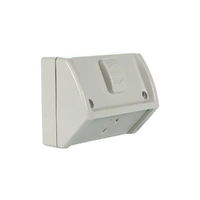 Clipsal WSCF227-1-RG | Flush Weatherproof Single Power Point 10A Resistant | Grey
