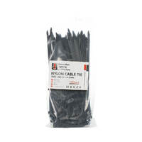 ILD XCT200-B | Nylon Cable Ties 200mm x 4.8 mm Black 100 Bag