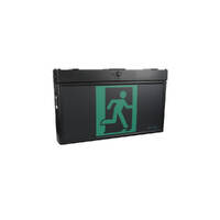 XLED XEX24SML-B | 4.5w surface mount led exit | Black