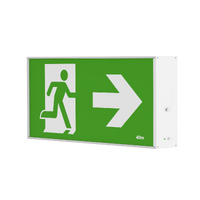 XLED XEX40SML-D | Jumbo 5W Double Sided Ceiling or Wall LED Exit Sign