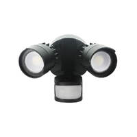 XLED XEYE24WLED | Twin Spot Motion Sensor Security Light IP54 24W 5000K | Black