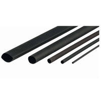 Cabac XLP10-BK4FT | Heat Shrink 9.5mm - 4.8mm 1.2mtr | Black