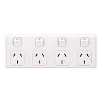 HPM XLP7774 | Four-In-One Power Point 10Amp (Excel Series)