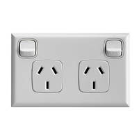 HPM XLP777 | Double GPO Power Point 10Amp (Excel Series)