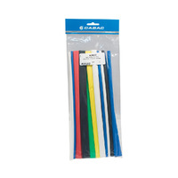 Cabac XLPKIT | 22 Piece Heat Shrink Kit 1.5mm to 125mm diameter | Assorted Colours