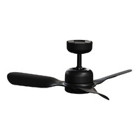 Clipsal Y3HS900-BK | Airflow DC Ceiling Fan 3 Blade 900mm | Black 