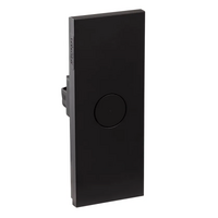 CLIPSAL SATURN Z4061AL-ZB |1 Gang Pushbutton Architrave LED Switch (Zen Black) Z4061AL-ZB