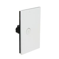 CLIPSAL SATURN Z4061PBL-ZW | 1 Gang Pushbutton LED Switch (Zen White)