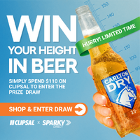 Clipsal | Win Your Height In Beer 2 (Entry in the draw)
