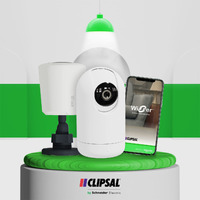 Clipsal Iconic Wiser Camera Pack | 1 x  Outdoor  + 1 x Indoor IP Cameras | Connect to Wiser Iconic App (Clipsal Bundle)