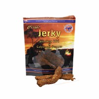 Cliffs Premium Jerky | Smokey BBQ & Cayenne Pepper 100gram Short Sticks Jerky (with Toothpick)