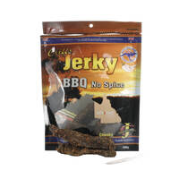 Cliffs Premium Jerky | BBQ No Spice 100gram Chunky Jerky (with Toothpick)