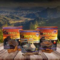 Cliffs Premium Jerky Combo Mild | BBQ No Spice with Vegimite + Chakalaka + Smokey BBQ & Cayenne Pepper