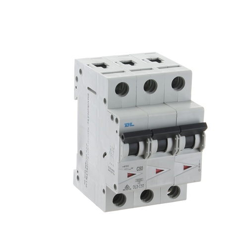 NLS 30389 | 50 amp Three Pole 6kA Circuit Breaker | DL main image
