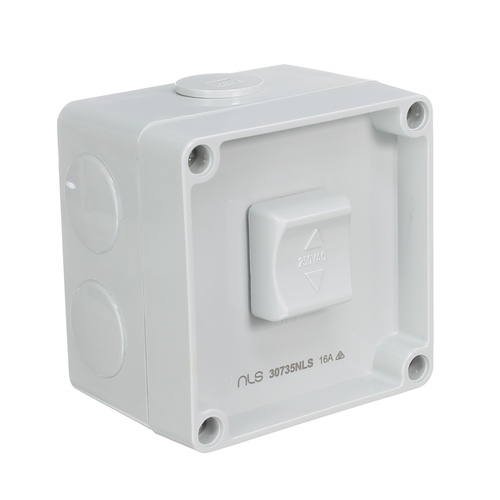 NLS 30735 | Single Weatherproof Switch 16A 250v (IP56 Rated) main image