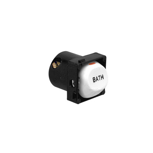 Clipsal 30BM-WE | Bath Switch Mech 10 Amp (30 Series) White  main image