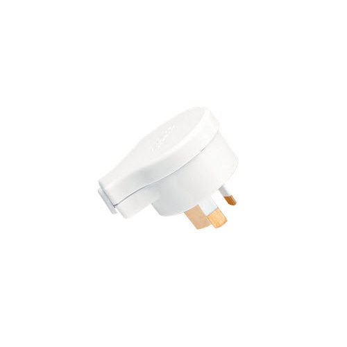 CLIPSAL 418S15 | Side Entry 3 Pin 15Amp Plug Top (White) 418S15WE main image