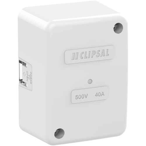 Clipsal 554C4 | Large Junction Box 40Amp | Formally the 554J4 main image