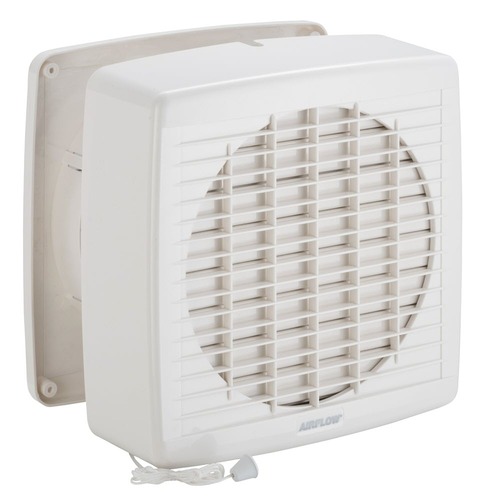 Airflow 7108A | Wall Exhaust Fan, Axial, 200mm, Pull-Cord Switch main image