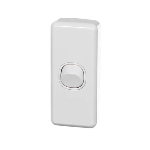 Clipsal Classic C2030-WE | 1 Gang Architrave switch 10 Amp White  main image