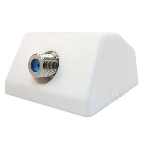 MATCHMASTER DA-L735F3G | Skirting Outlet 'F' Type Digital surface mount main image
