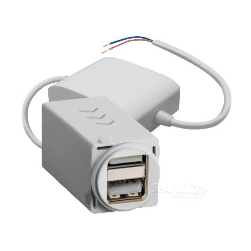 Excel Life Dual USB Charger Mechanism | EMUSB2PSAWE main image
