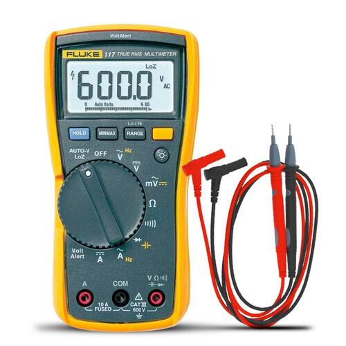 Fluke 117: Compact Digital Multimeter Designed for Electricians