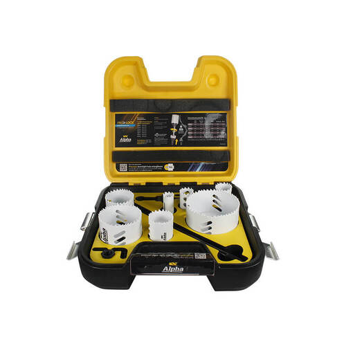 Alpha holesaw clearance