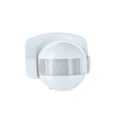 Robus L180B-01 | MOTION DETECTOR 180°| 10 seconds 4 minutes | IP44 | White main image