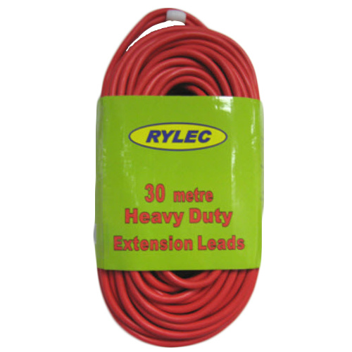 Extension Lead 30 Metre 10 Amp Heavy Duty with Neon Plug main image