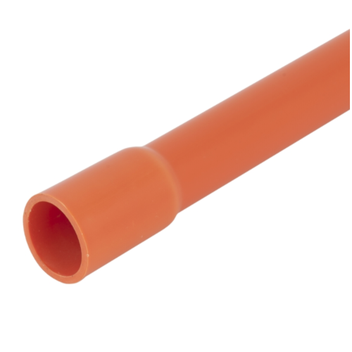 20mm Heavy Duty Orange Rigid Conduit PVC | 4 meter length main image