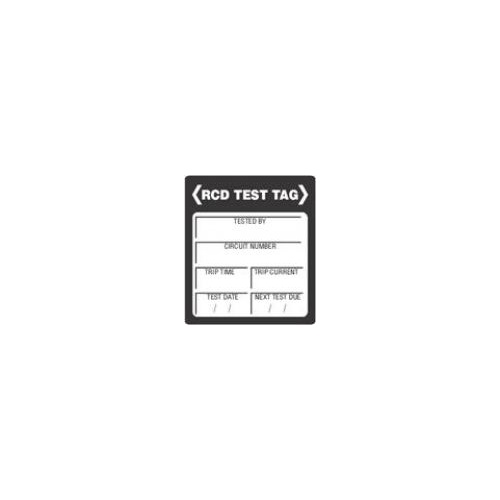 RCD Test Sticker 100 Pack | RCDTT main image