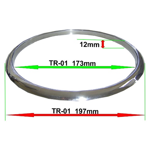 Trim Ring | TR-01 / 545-1-907 / FV11A000 | Suits HP-01 + DP-01 main image