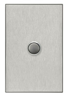 Clipsal Saturn Range Horizon Silver Light Switches including Mechanisms