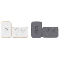 Clipsal Iconic Essence White/Grey