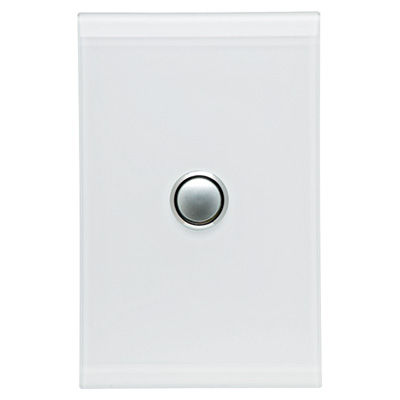Clipsal Saturn Pure White Light Switches including Mechanisms image