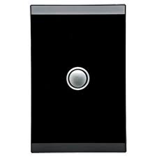 Clipsal Saturn Espresso Black Light Switches including Mechanisms image