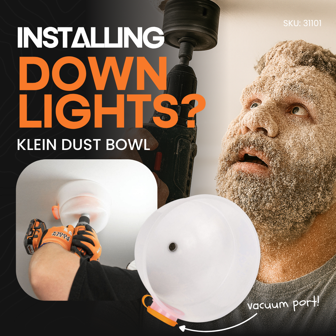 Klein Tools 31101 Hole Saw Collapsible Dust Bowl 