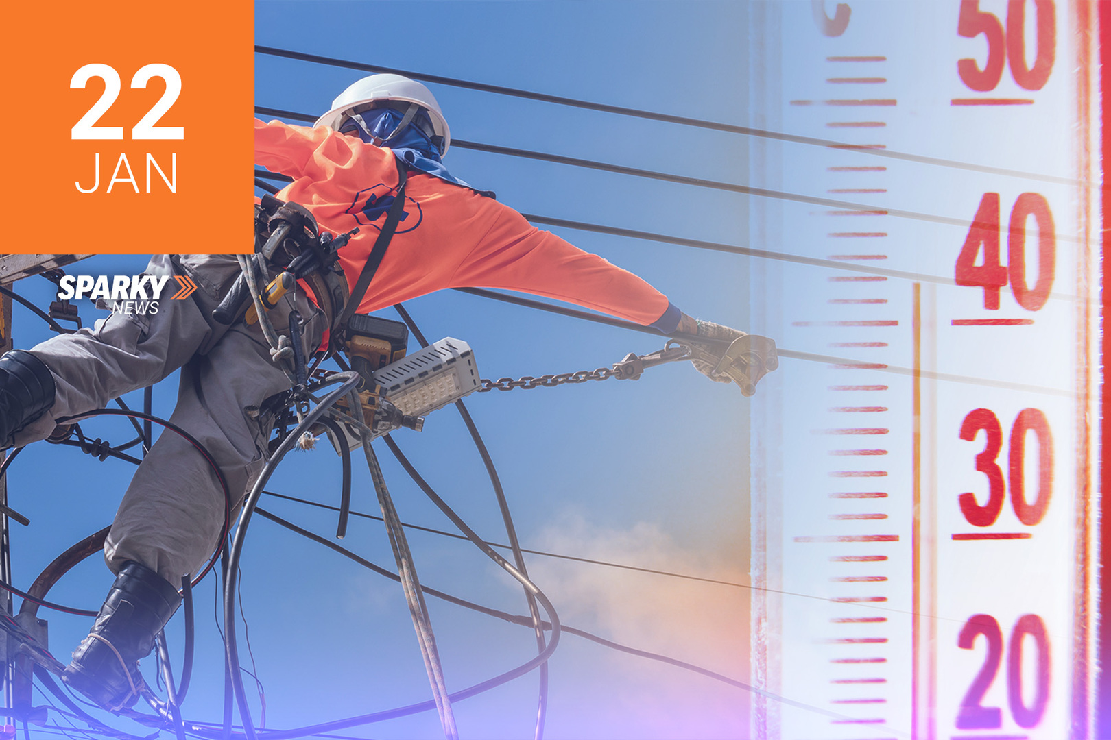 Sparky News | Protecting Aussie Electricians from Summer Heat: Tips from Sparky Direct image