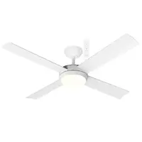 White Ceiling Fans with Remote image